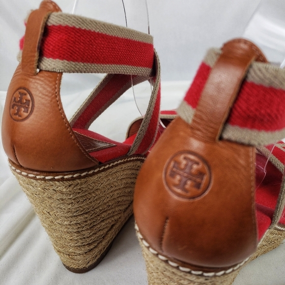 Tory Burch Adonis Espadrille Wedge Sandal - Picture 11 of 12